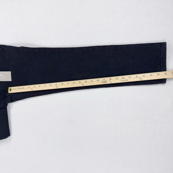 Everlane Women's The Original Cheeky Straight Leg Jean Size 23 Crop Washed Black - Picture 15 of 16